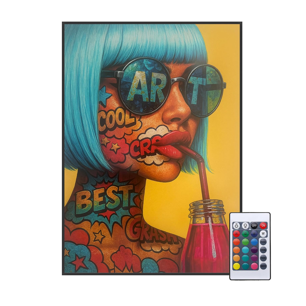 Wandbild Pop Art